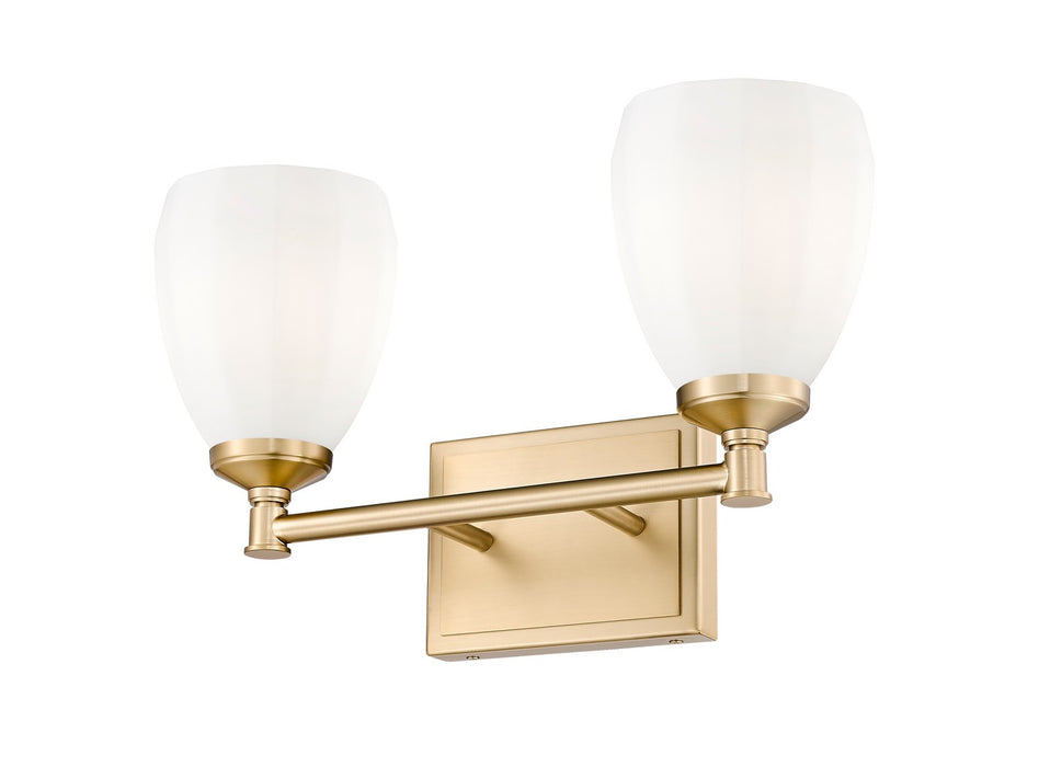 Z-Lite - 7004-2V-MGLD - Two Light Vanity - Oren - Modern Gold