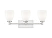 Z-Lite - 7004-3V-BN - Three Light Vanity - Oren - Brushed Nickel