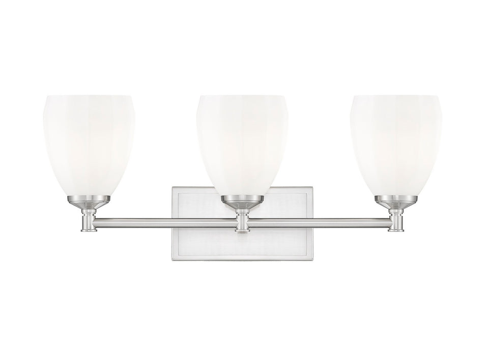 Z-Lite - 7004-3V-BN - Three Light Vanity - Oren - Brushed Nickel