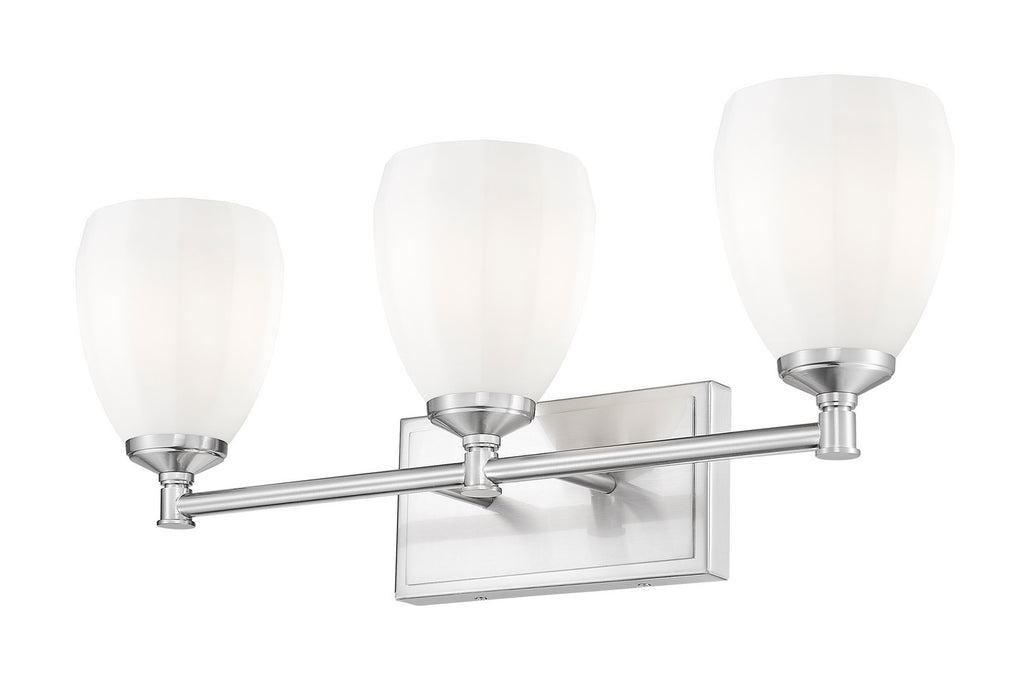 Z-Lite - 7004-3V-BN - Three Light Vanity - Oren - Brushed Nickel
