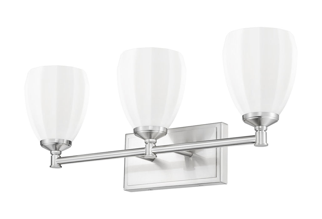 Z-Lite - 7004-3V-BN - Three Light Vanity - Oren - Brushed Nickel