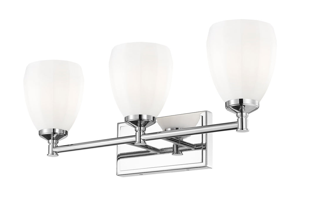 Z-Lite - 7004-3V-CH - Three Light Vanity - Oren - Chrome