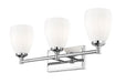 Z-Lite - 7004-3V-CH - Three Light Vanity - Oren - Chrome