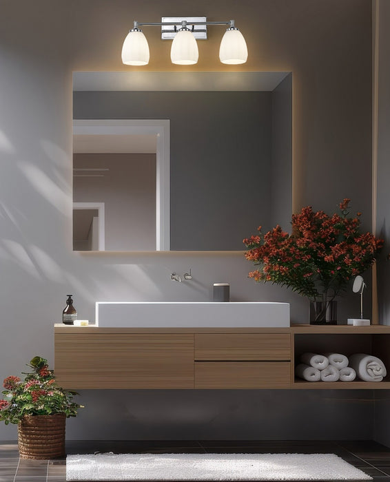 Z-Lite - 7004-3V-CH - Three Light Vanity - Oren - Chrome