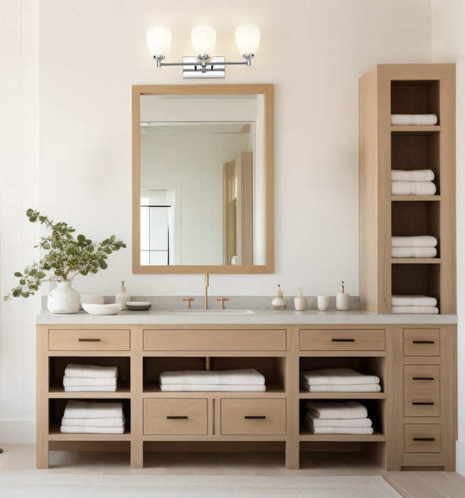 Z-Lite - 7004-3V-CH - Three Light Vanity - Oren - Chrome