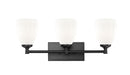Z-Lite - 7004-3V-MB - Three Light Vanity - Oren - Matte Black