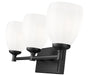 Z-Lite - 7004-3V-MB - Three Light Vanity - Oren - Matte Black