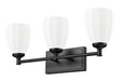 Z-Lite - 7004-3V-MB - Three Light Vanity - Oren - Matte Black