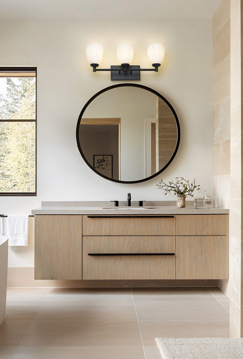 Z-Lite - 7004-3V-MB - Three Light Vanity - Oren - Matte Black