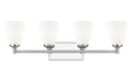 Z-Lite - 7004-4V-CH - Four Light Vanity - Oren - Chrome