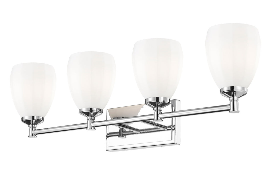 Z-Lite - 7004-4V-CH - Four Light Vanity - Oren - Chrome
