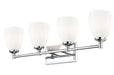 Z-Lite - 7004-4V-CH - Four Light Vanity - Oren - Chrome