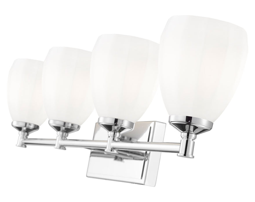 Z-Lite - 7004-4V-CH - Four Light Vanity - Oren - Chrome