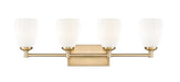 Z-Lite - 7004-4V-MGLD - Four Light Vanity - Oren - Modern Gold