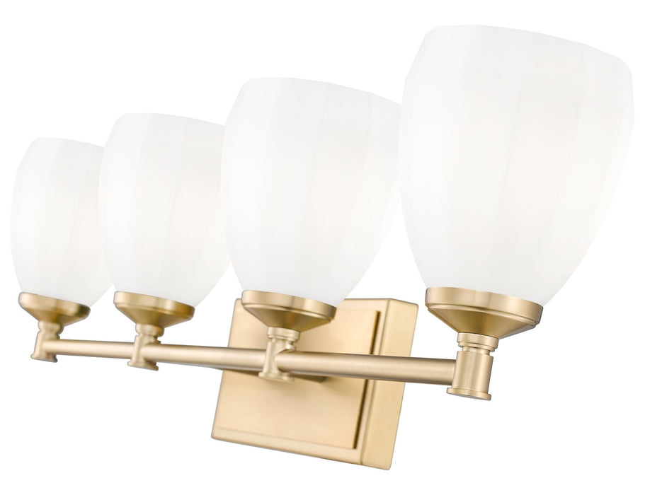 Z-Lite - 7004-4V-MGLD - Four Light Vanity - Oren - Modern Gold