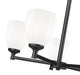 Z-Lite - 7004-5MB - Five Light Chandelier - Oren - Matte Black