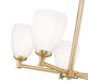 Z-Lite - 7004-5MGLD - Five Light Chandelier - Oren - Modern Gold