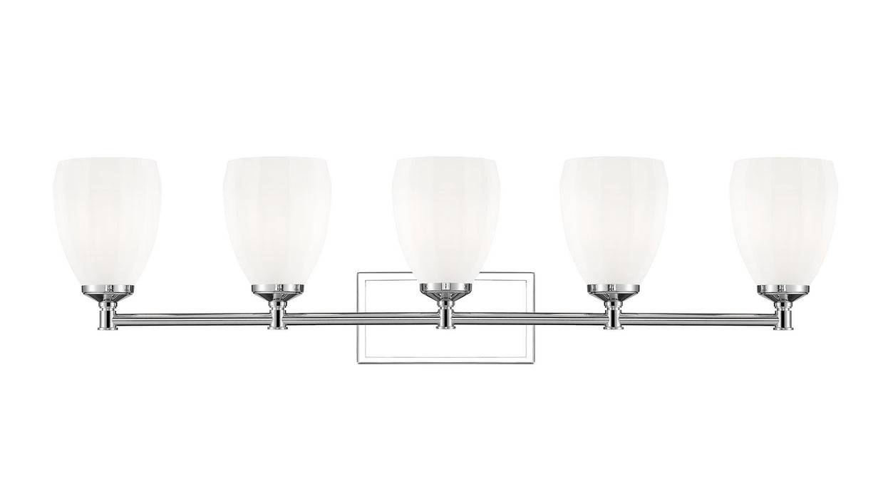 Z-Lite - 7004-5V-CH - Five Light Vanity - Oren - Chrome