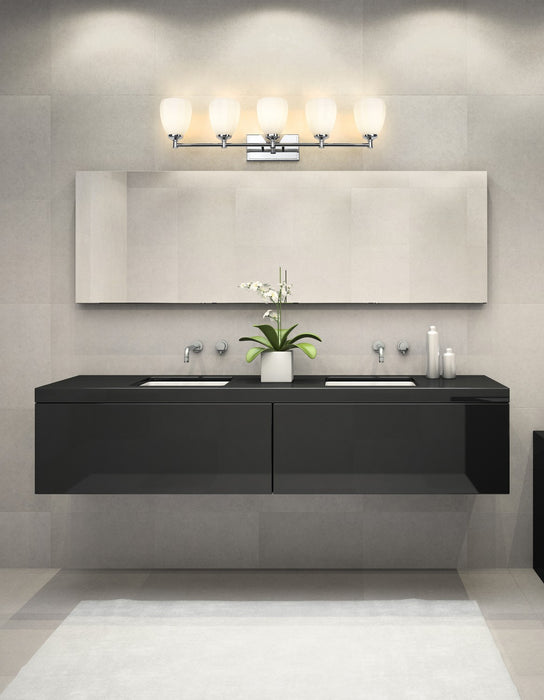 Z-Lite - 7004-5V-CH - Five Light Vanity - Oren - Chrome