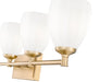 Z-Lite - 7004-5V-MGLD - Five Light Vanity - Oren - Modern Gold