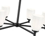 Z-Lite - 7004-6MB - Six Light Chandelier - Oren - Matte Black