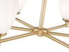 Z-Lite - 7004-6MGLD - Six Light Chandelier - Oren - Modern Gold