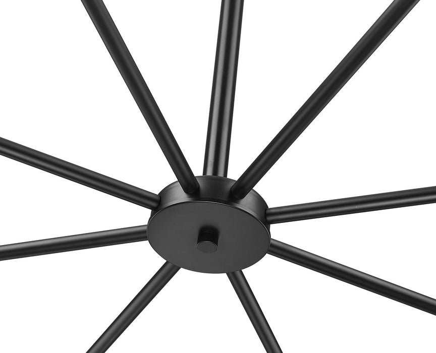 Z-Lite - 7004-8MB - Eight Light Chandelier - Oren - Matte Black