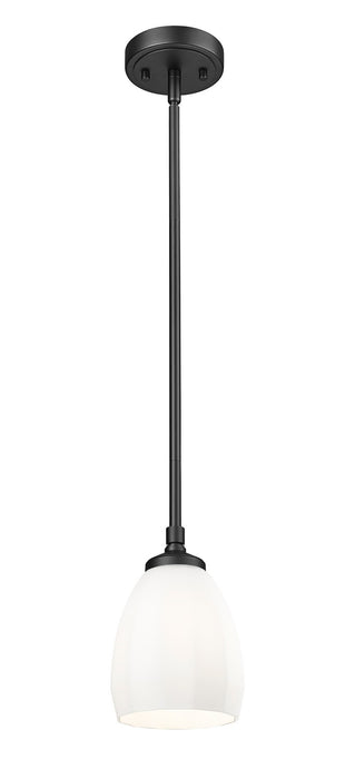 Z-Lite - 7004P5-MB - One Light Pendant - Oren - Matte Black