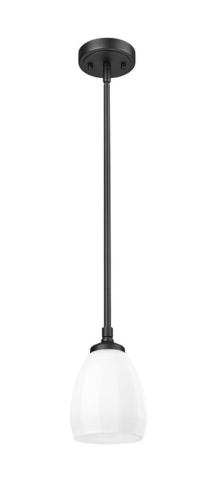 Z-Lite - 7004P5-MB - One Light Pendant - Oren - Matte Black