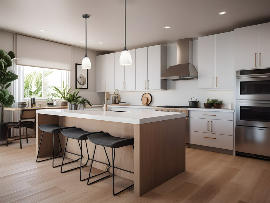 Z-Lite - 7004P5-MB - One Light Pendant - Oren - Matte Black