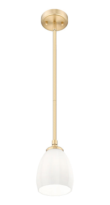 Z-Lite - 7004P5-MGLD - One Light Pendant - Oren - Modern Gold