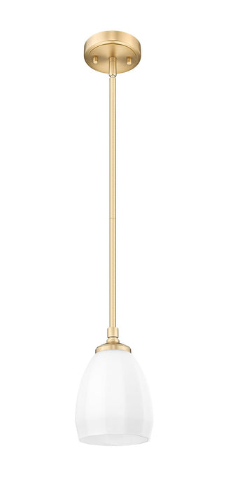 Z-Lite - 7004P5-MGLD - One Light Pendant - Oren - Modern Gold