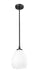 Z-Lite - 7004P8-MB - One Light Pendant - Oren - Matte Black