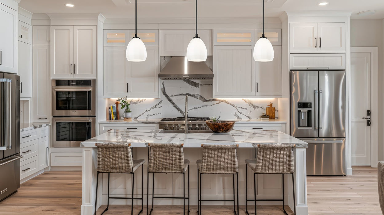 Z-Lite - 7004P8-MB - One Light Pendant - Oren - Matte Black