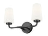 Z-Lite - 7005-2V-MB - Two Light Vanity - Montford - Matte Black