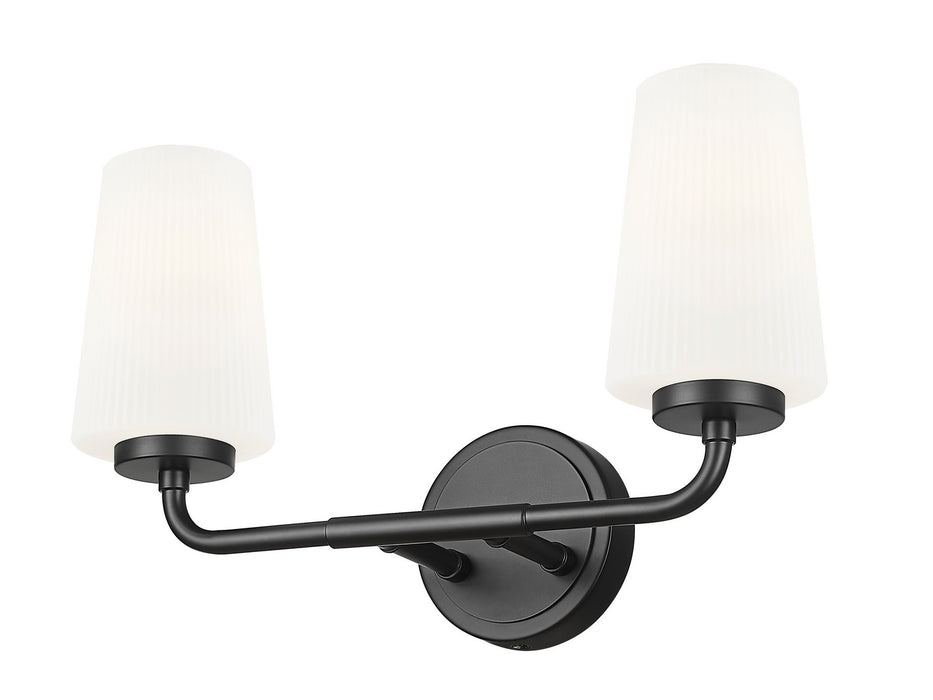 Z-Lite - 7005-2V-MB - Two Light Vanity - Montford - Matte Black