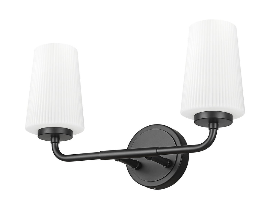 Z-Lite - 7005-2V-MB - Two Light Vanity - Montford - Matte Black