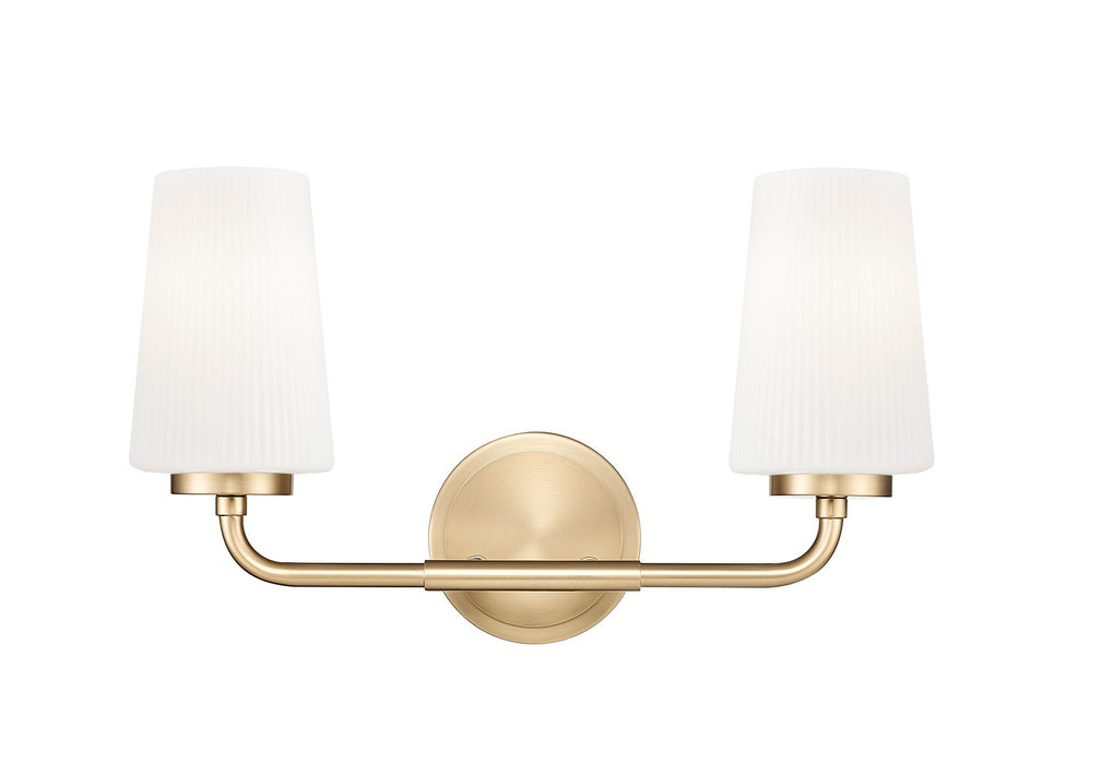 Z-Lite - 7005-2V-MGLD - Two Light Vanity - Montford - Modern Gold