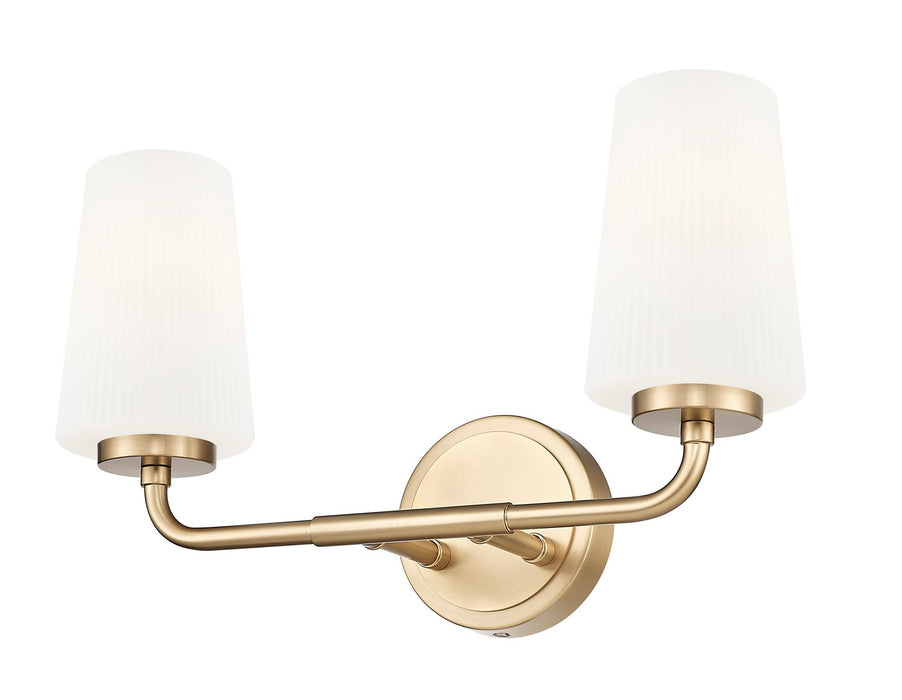 Z-Lite - 7005-2V-MGLD - Two Light Vanity - Montford - Modern Gold