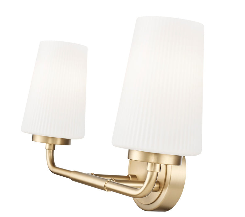 Z-Lite - 7005-2V-MGLD - Two Light Vanity - Montford - Modern Gold
