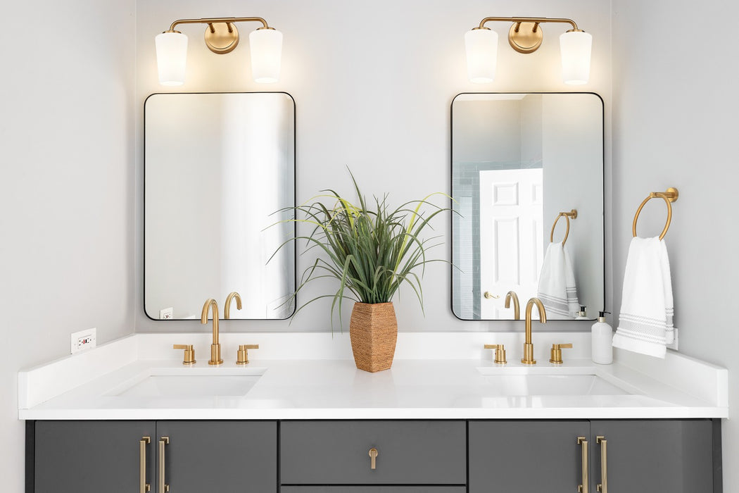 Z-Lite - 7005-2V-MGLD - Two Light Vanity - Montford - Modern Gold
