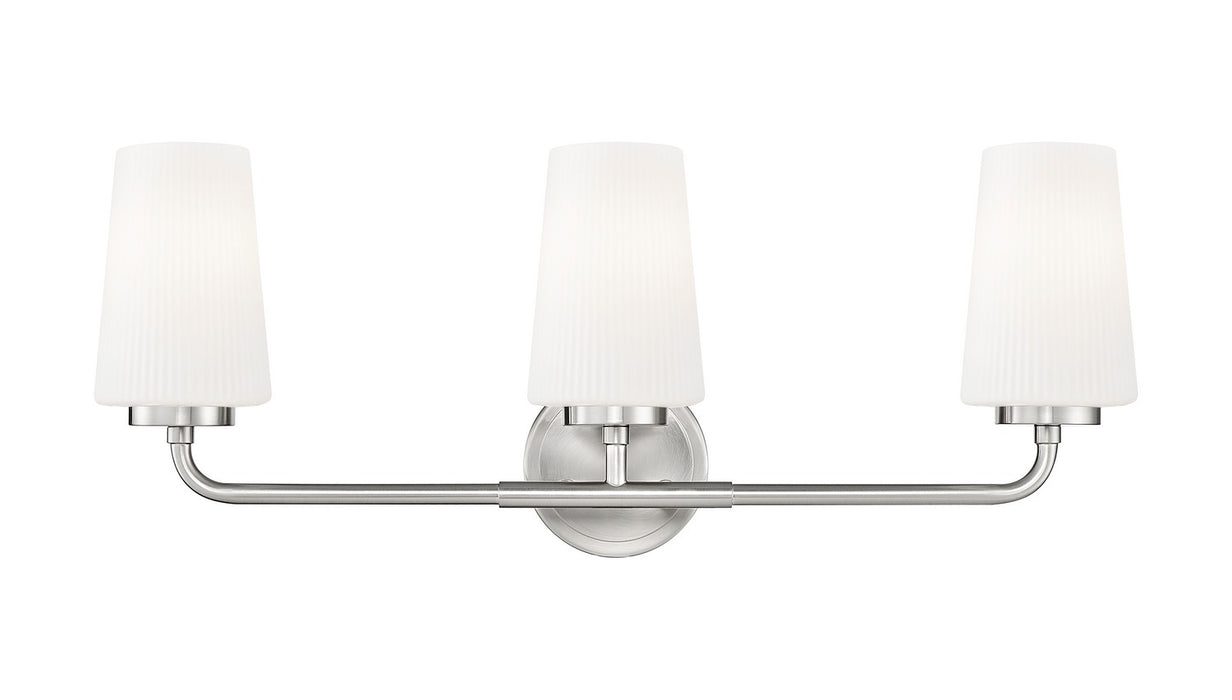 Z-Lite - 7005-3V-BN - Three Light Vanity - Montford - Brushed Nickel