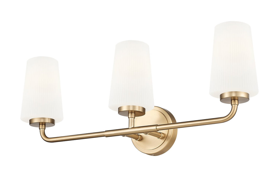 Z-Lite - 7005-3V-MGLD - Three Light Vanity - Montford - Modern Gold