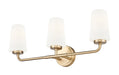 Z-Lite - 7005-3V-MGLD - Three Light Vanity - Montford - Modern Gold