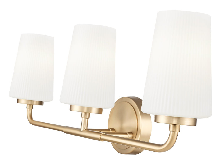 Z-Lite - 7005-3V-MGLD - Three Light Vanity - Montford - Modern Gold