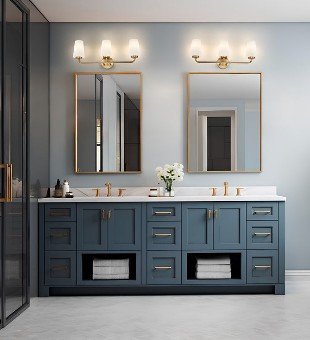 Z-Lite - 7005-3V-MGLD - Three Light Vanity - Montford - Modern Gold