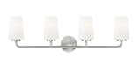 Z-Lite - 7005-4V-BN - Four Light Vanity - Montford - Brushed Nickel