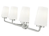Z-Lite - 7005-4V-BN - Four Light Vanity - Montford - Brushed Nickel