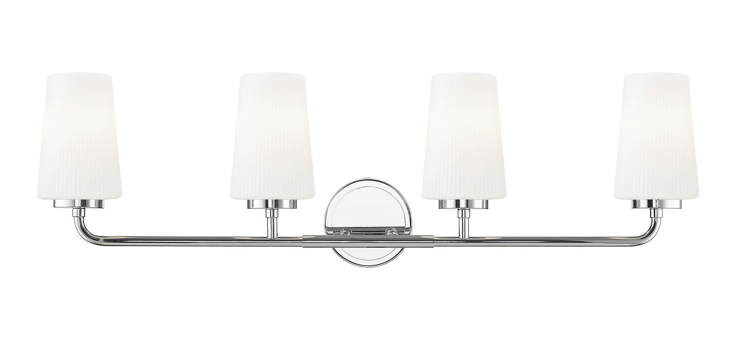 Z-Lite - 7005-4V-CH - Four Light Vanity - Montford - Chrome