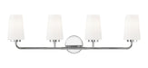 Z-Lite - 7005-4V-CH - Four Light Vanity - Montford - Chrome